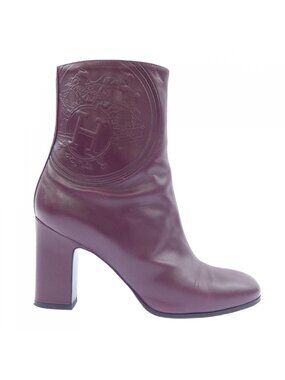 Hermes Boots Purple